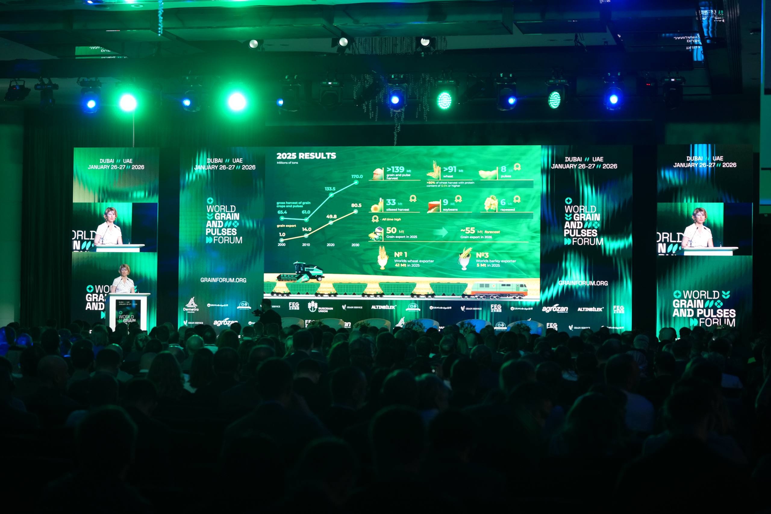 Россия – надежный партнер на мировом рынке зерна и масложировой продукции